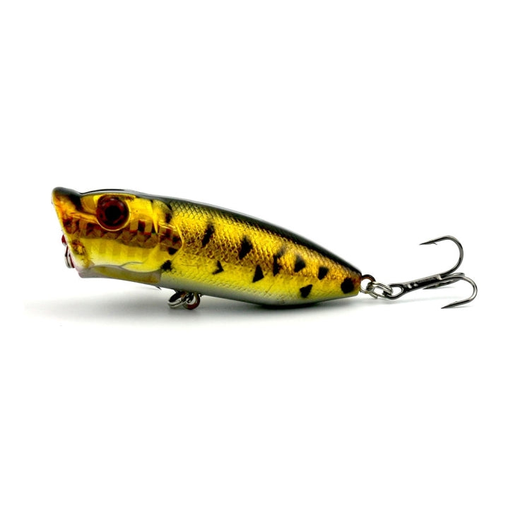 HENGJIA Esche da pesca popper artificiali Esche da pesca ecologiche con ganci, Lunghezza: 6,5 cm, Consegna colore casuale, Length: 6.5cm
