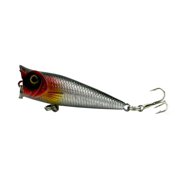 HENGJIA Esche da pesca artificiali Popper Esca da pesca bionica con ganci, Lunghezza: 5 cm, Consegna colore casuale, Length: 5 cm