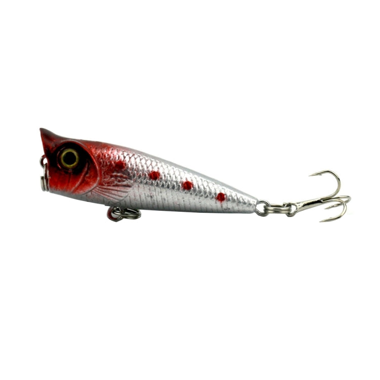 HENGJIA Esche da pesca artificiali Popper Esca da pesca bionica con ganci, Lunghezza: 5 cm, Consegna colore casuale, Length: 5 cm