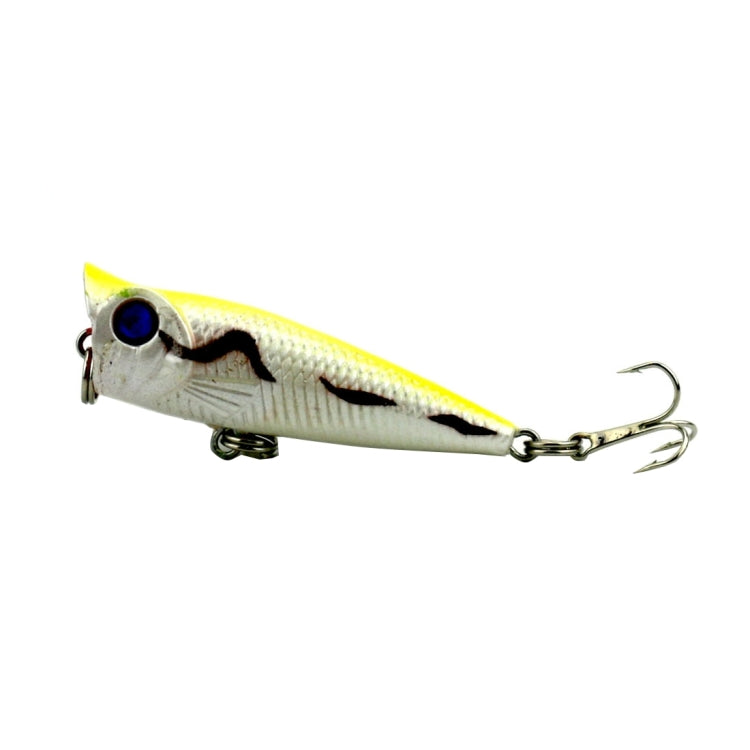 HENGJIA Esche da pesca artificiali Popper Esca da pesca bionica con ganci, Lunghezza: 5 cm, Consegna colore casuale, Length: 5 cm