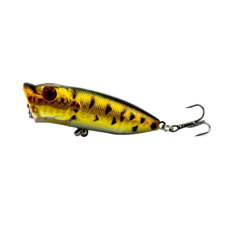 HENGJIA Esche da pesca artificiali Popper Esca da pesca bionica con ganci, Lunghezza: 5 cm, Consegna colore casuale, Length: 5 cm