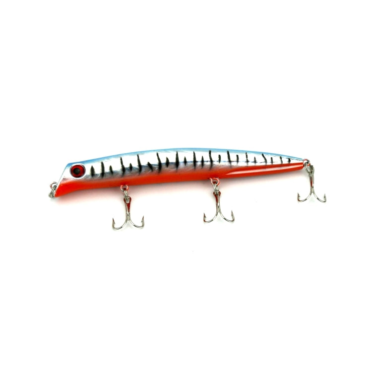 HENGJIA Esche da pesca artificiali Popper Esca da pesca bionica con ganci, Lunghezza: 12,6 cm, Consegna colore casuale, Length: 12.6 cm
