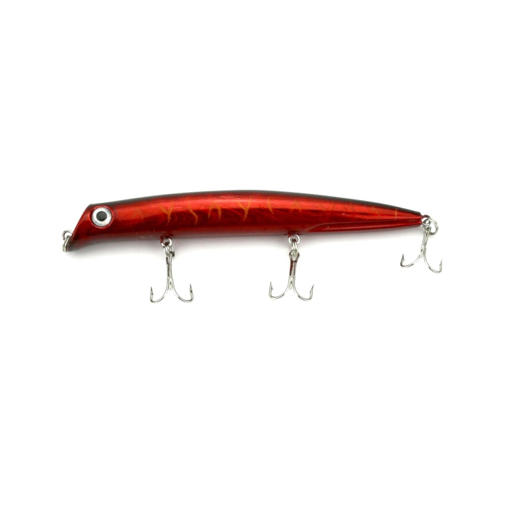 HENGJIA Esche da pesca artificiali Popper Esca da pesca bionica con ganci, Lunghezza: 12,6 cm, Consegna colore casuale, Length: 12.6 cm