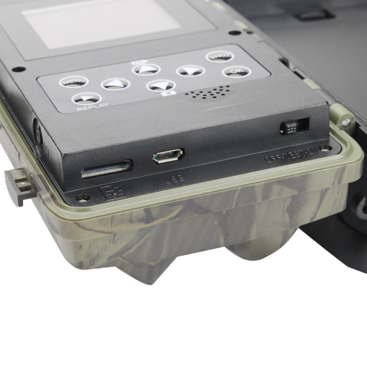 Suntek HC-800A LCD da 2,0 pollici 8MP Impermeabile IR Visione notturna Sicurezza Caccia Trail Camera, Grandangolo da 120 gradi, HC-800A