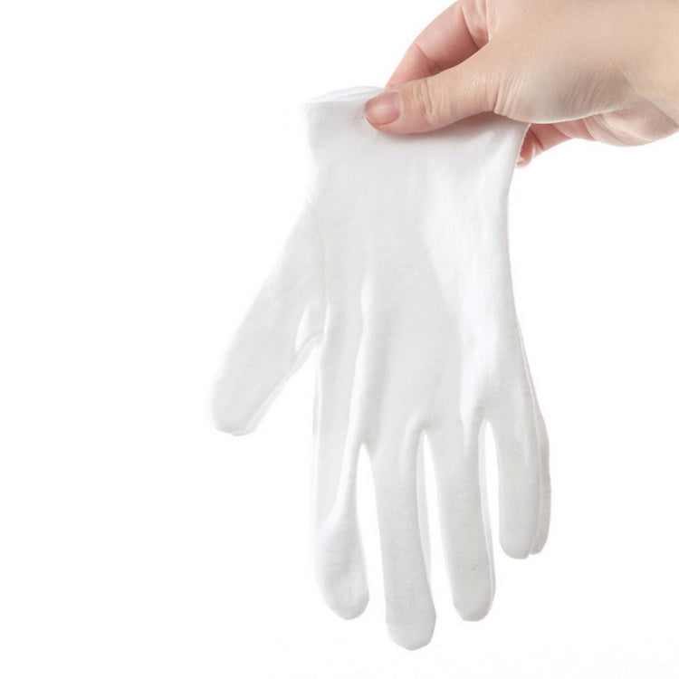 Guanti da lavoro in puro cotone - 12 paia, sezione sottile