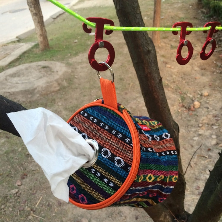 5 pezzi in lega di alluminio per arrampicata all'aperto, escursionismo, campeggio, corda, gancio, tenda, luce, fibbia sospesa, 3pcs Rope Hanger Hook - Novalix Store