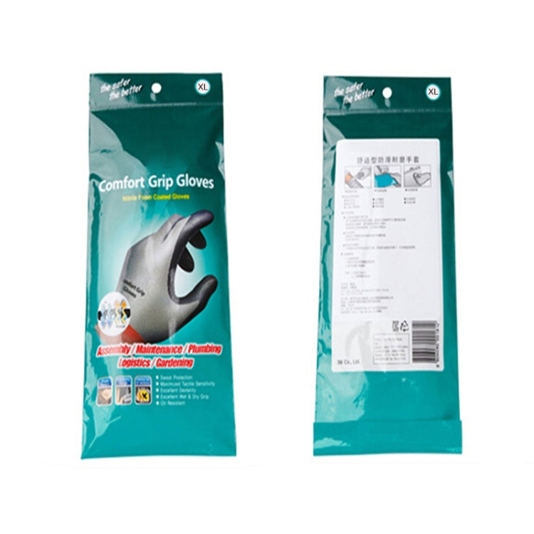 comodi-guanti-da-lavoro-da-elettricista-in-gomma-nitrilica-antiscivolo-resistenti-all-usura-taglia-xl-xl - immagine 6