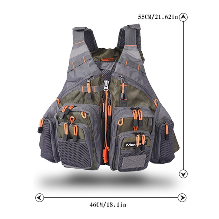 MANNER Giubbotto salvagente da pesca multifunzionale per esterni, MANNER Life Jacket