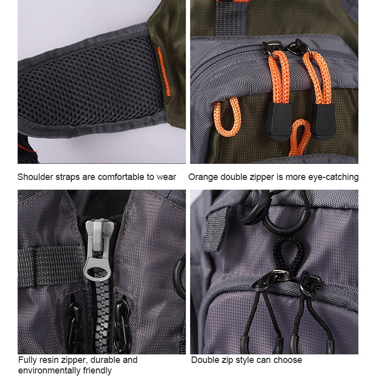 MANNER Giubbotto salvagente da pesca multifunzionale per esterni, MANNER Life Jacket