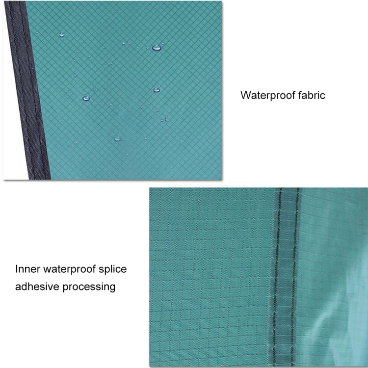 Set di fondali per amaca con zanzariera resistente alle intemperie per esterni, 360x290cm Lake Green