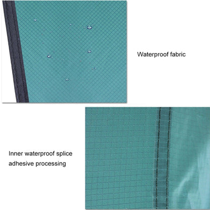 Set di fondali per amaca con zanzariera resistente alle intemperie per esterni, 360x290cm Lake Green