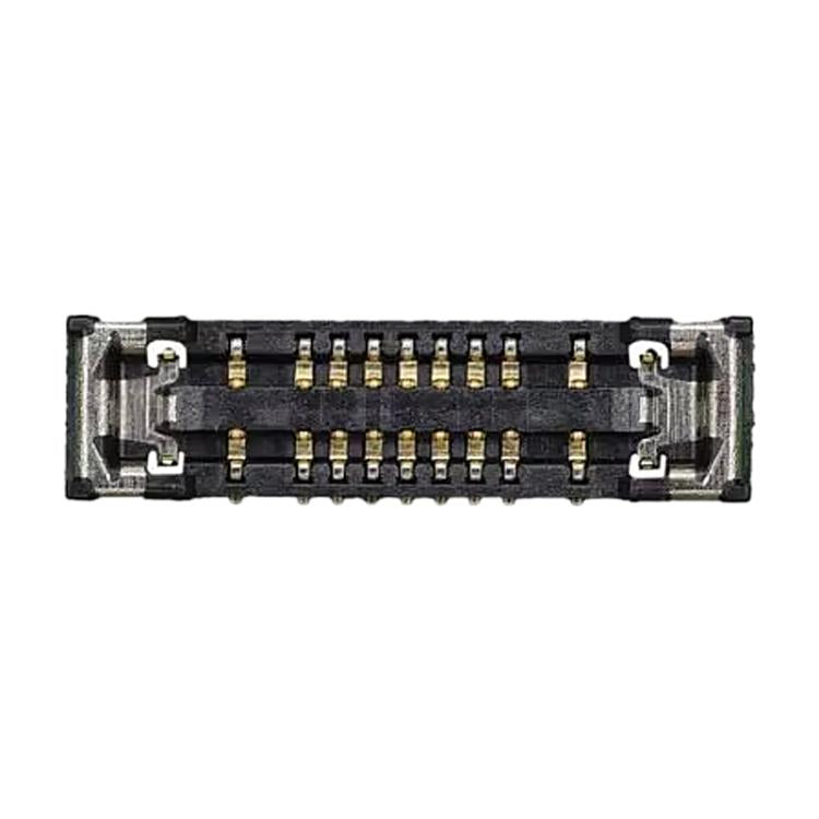 Per iPhone 12 / 13 Pro / 13 Pro Max / 13 mini / 14 / 14 Plus / 14 Pro Max Connettore FPC per scanner radar laser a 14 pin sulla scheda madre, For iPhone 12 / 13 Pro / 13 Pro Max / 13 mini / 14 / 14 Plus / 14 Pro Max 14 Pin(On Motherboard)