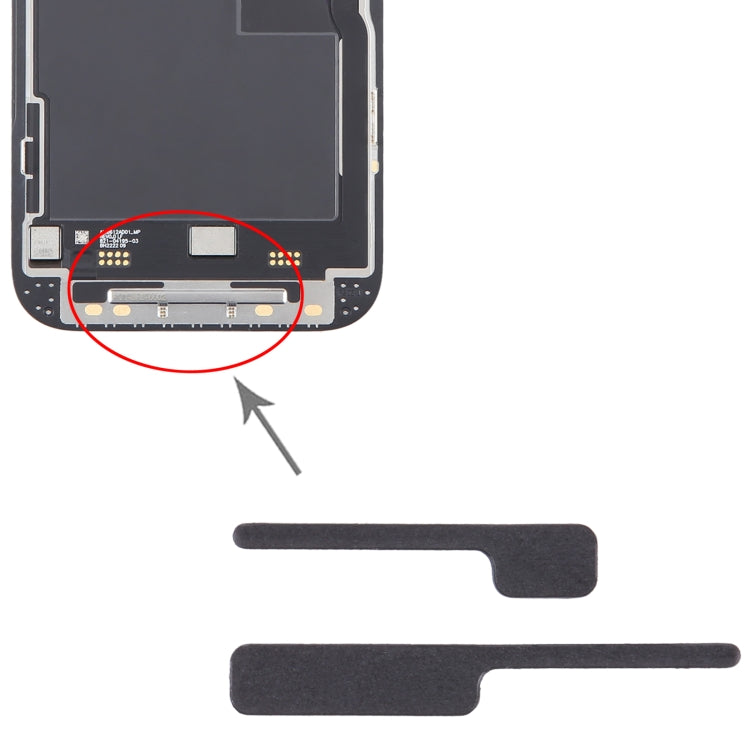 Set di 100 Cuscinetti in Schiuma per Staffa LCD per iPhone 14 Pro