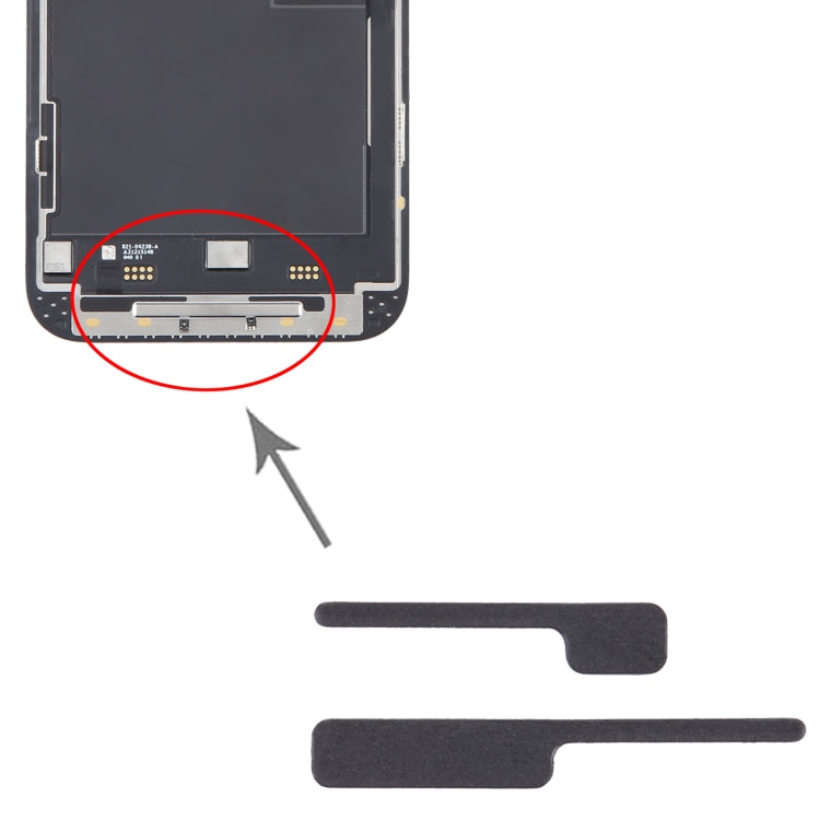 100-cuscinetti-in-schiuma-per-staffa-lcd-iphone-14-pro-max - immagine 5