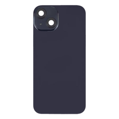 Per iPhone 14 Plus Cover posteriore in vetro con batteria e supporto flash + modulo di ricarica wireless, For iPhone 14 Plus