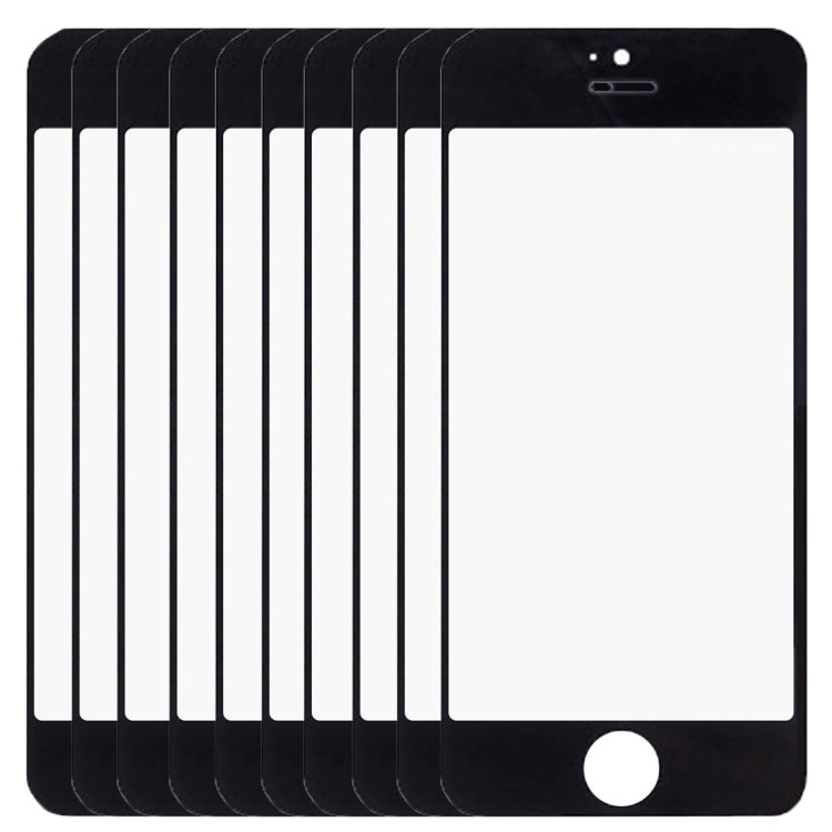 10 pezzi per iPhone 5 e 5S, lente in vetro esterna per schermo anteriore, 10 PCS for i5 & 5S, 10 PCS for iPhone 5 & 5S - Novalix Store