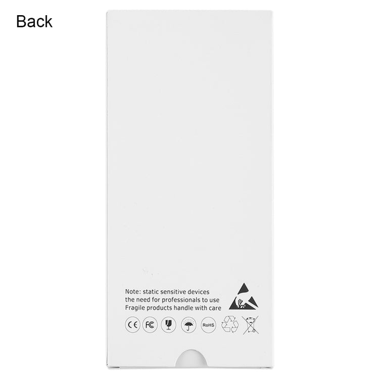 Scatola bianca da imballaggio in cartone da 50 pezzi per schermo LCD e digitalizzatore iPhone 5 assemblato completo, Packaging Box for i5
