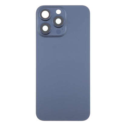 Per iPhone 15 Pro Cover posteriore della batteria in vetro con copriobiettivo della fotocamera, For iPhone 15 Pro(with Camera Cover)