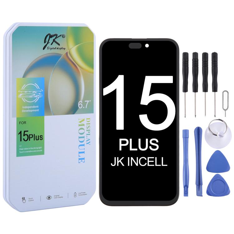 Schermo LCD JK incell per iPhone 15 Plus, For iPhone 15 Plus(incell)