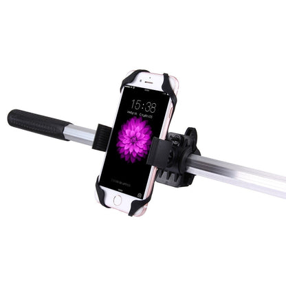 Supporto per telefono da bicicletta con rotazione a 360 gradi con clip elastica flessibile per iPhone 7 e 7 Plus / iPhone 6 e 6 Plus / iPhone 5 e 5C e 5s