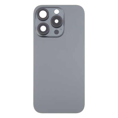 Per iPhone 16 Pro Max Cover posteriore batteria in vetro con copriobiettivo fotocamera