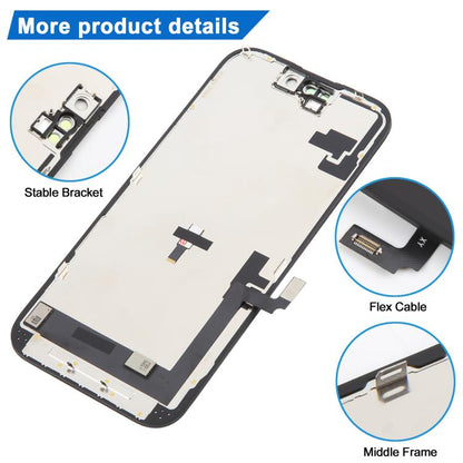 Per iPhone 16 HD+ incell LCD Screen con digitalizzatore assemblaggio completo, For iPhone 16(HD+ incell)