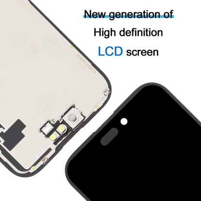 Per iPhone 16 HD+ incell LCD Screen con digitalizzatore assemblaggio completo, For iPhone 16(HD+ incell)