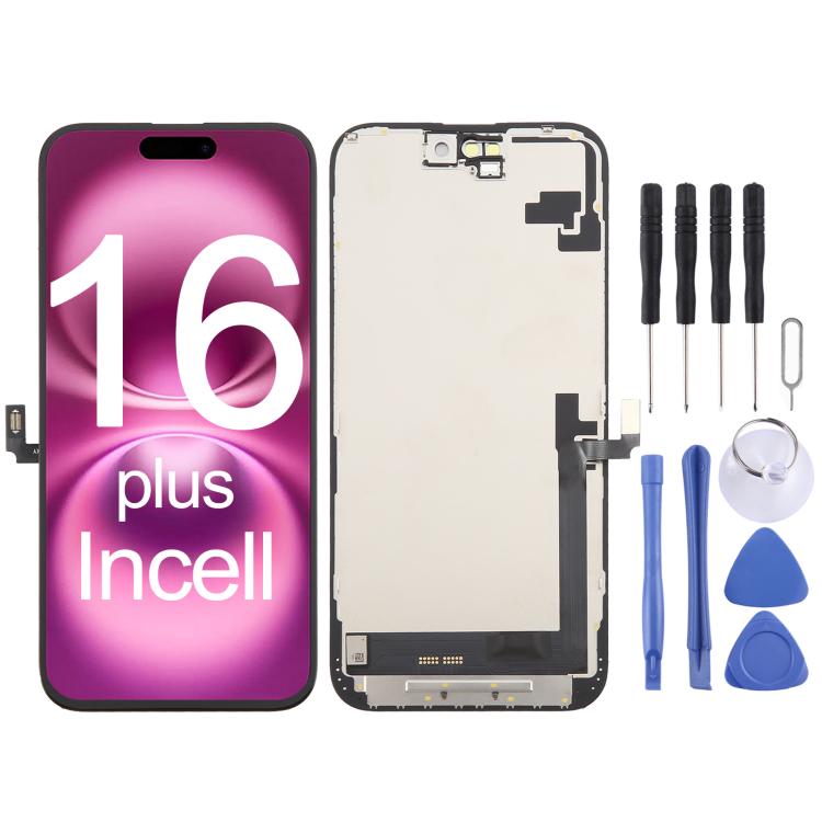 Per iPhone 16 Plus HD+ incell Screen con digitalizzatore assemblaggio completo, For iPhone 16 Plus(HD+ incell)