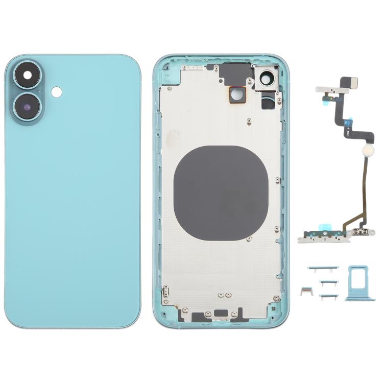 cover-posteriore-con-aspetto-imitazione-di-ip16-per-iphone-xr-black-pink-green-blue-white - immagine 9