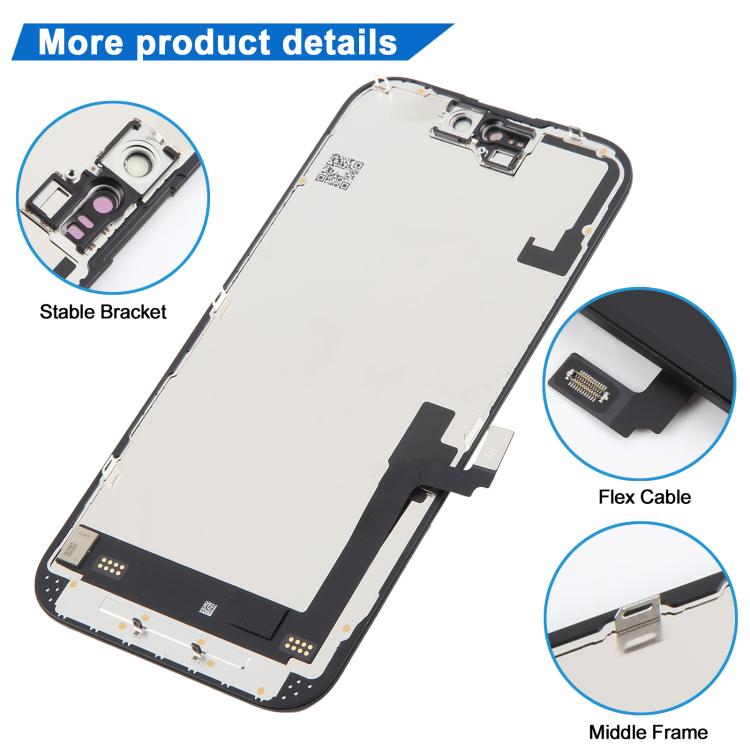 Schermo LCD JK incell per iPhone 16, For iPhone 16(incell)
