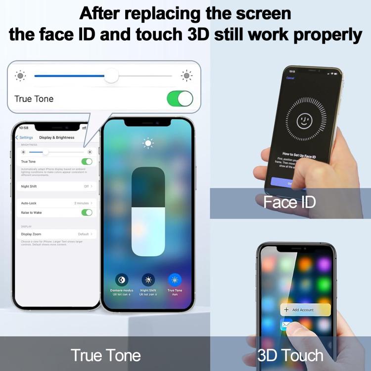Schermo LCD JK incell per iPhone 16, For iPhone 16(incell)