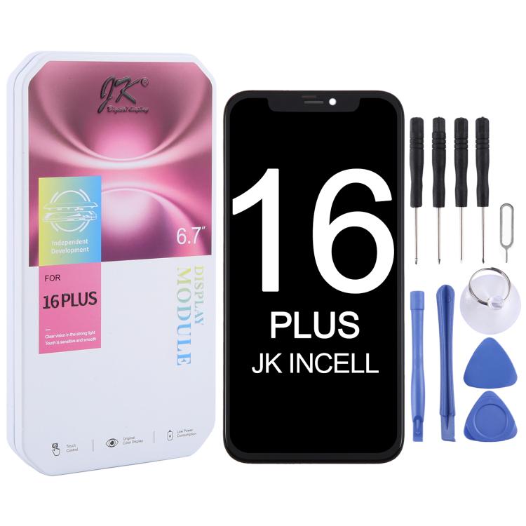 Schermo LCD JK incell per iPhone 16 Plus, For iPhone 16 Plus(incell)