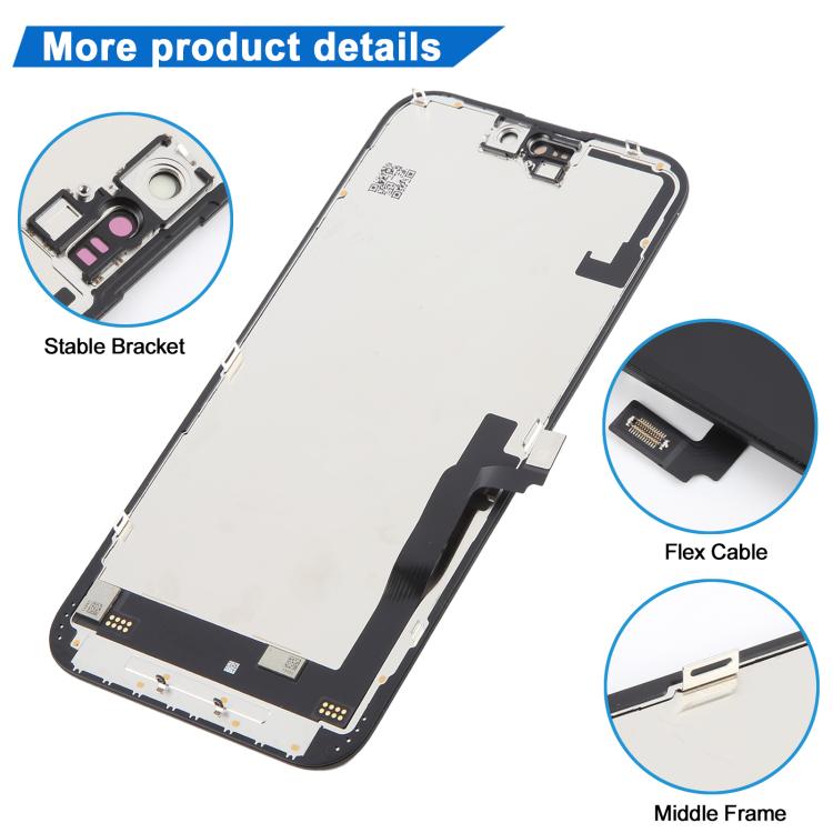 Schermo LCD JK incell per iPhone 16 Plus, For iPhone 16 Plus(incell)