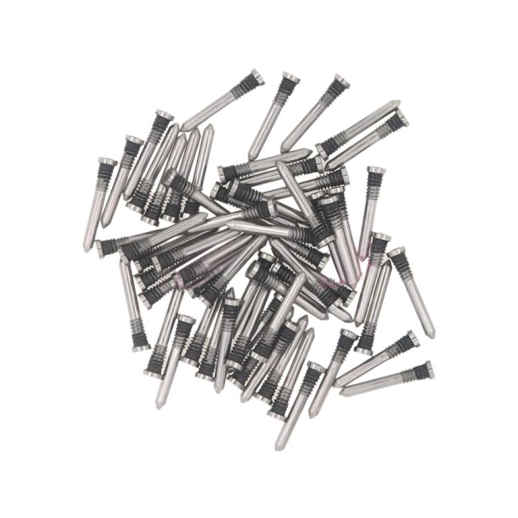 Per iPhone 15 Plus / 15 100 pezzi Viti per porta di ricarica, For iPhone 16 Plus / 16