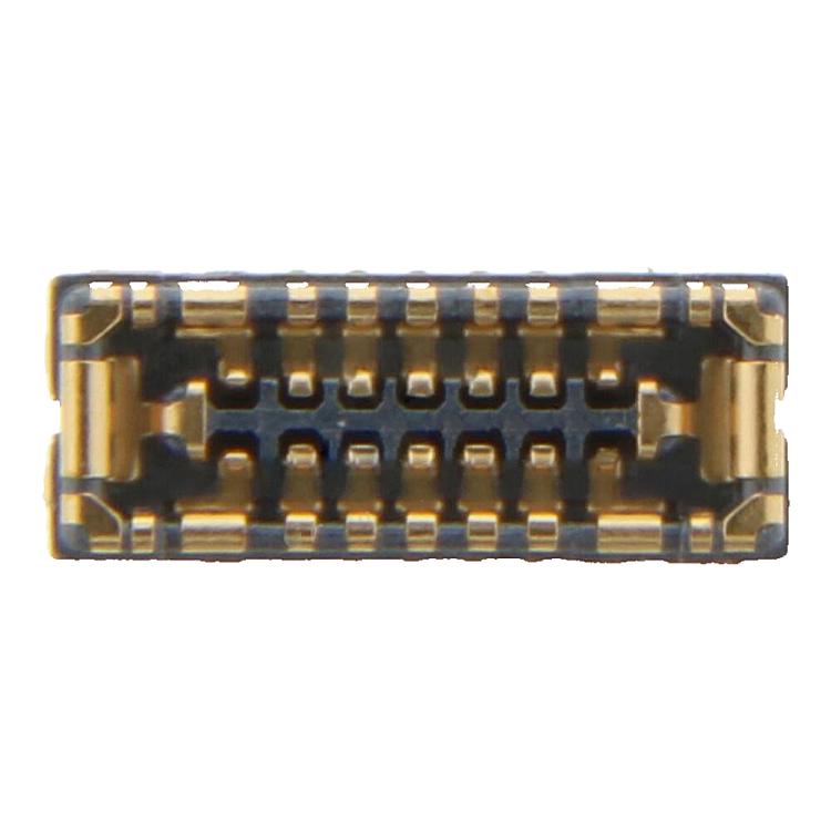 Per iPhone 16 Pro Max / 16 Pro Connettore FPC altoparlante a 10 pin sulla scheda madre, For iPhone 16 Pro Max / 16 Pro 10 Pin(Loudspeaker FPC)