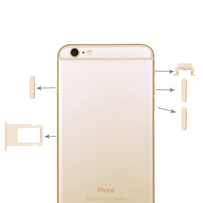 Kit 4 in 1 per iPhone 6 Plus: Vassoio SIM, Tasto Volume, Pulsante