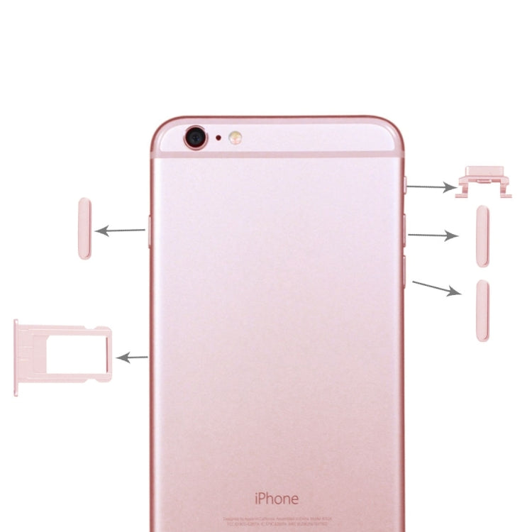 Kit 4 in 1 per iPhone 6 Plus: Vassoio SIM, Tasto Volume, Pulsante