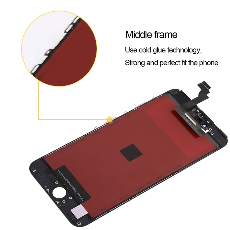 Schermo LCD e digitalizzatore assemblato completo per iPhone 6 Plus, i6 Plus Black, i6 Plus White