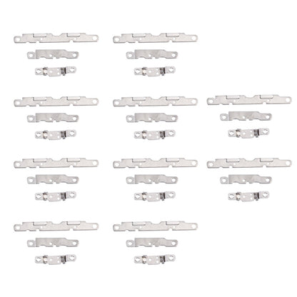 Set di 10 staffe di fissaggio per pulsante di accensione/tasto volume/tasto vibrazione per iPhone 6 Plus