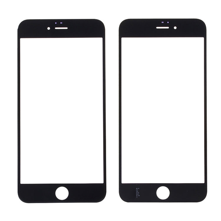 5 pezzi neri + 5 pezzi bianchi per iPhone 6s e 6, lente in vetro esterna per schermo anteriore, 5 Black 5 White for i6s - Novalix Store