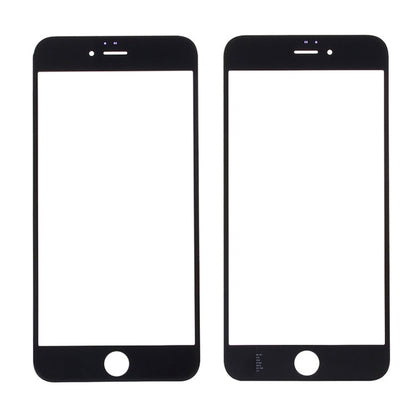 5 pezzi neri + 5 pezzi bianchi per iPhone 6s e 6, lente in vetro esterna per schermo anteriore, 5 Black 5 White for i6s - Novalix Store