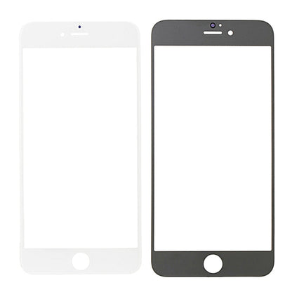 5 pezzi neri + 5 pezzi bianchi per iPhone 6s e 6, lente in vetro esterna per schermo anteriore, 5 Black 5 White for i6s - Novalix Store