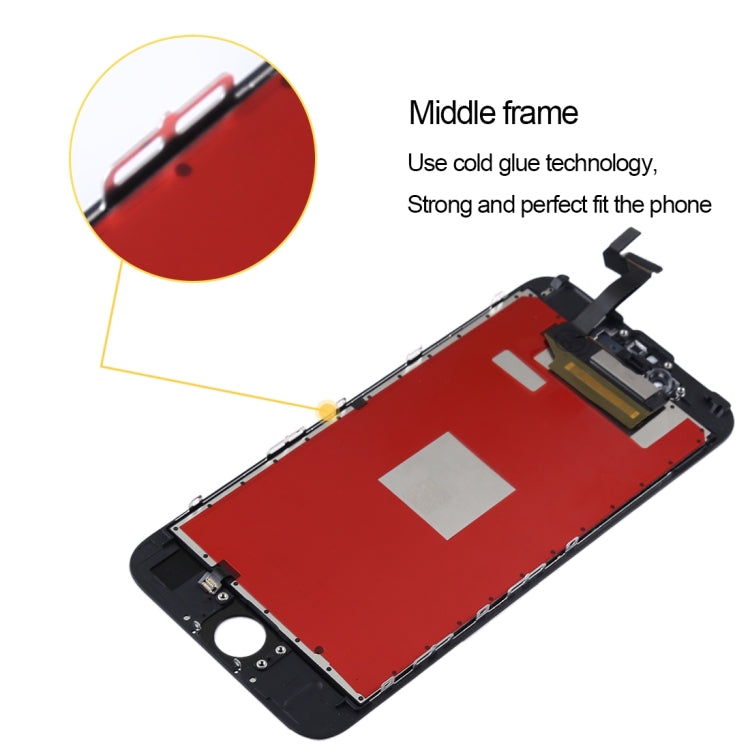 Schermo LCD e digitalizzatore assemblato completo per iPhone 6S, i6S White, i6S Black