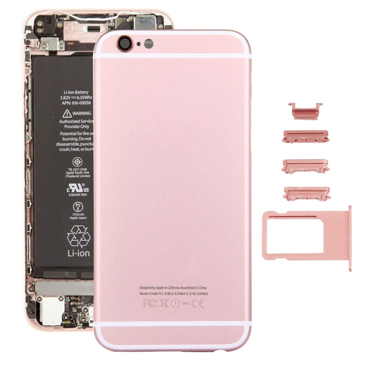 cover-completa-5-in-1-per-iphone-6s-posteriore-vassoio-scheda - immagine 8
