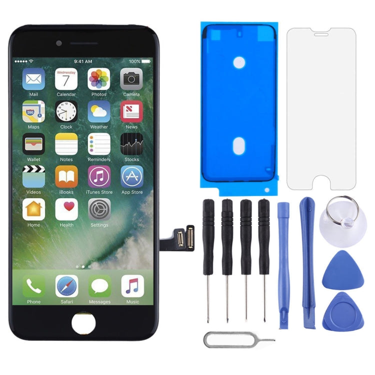 Schermo LCD e digitalizzatore completo per iPhone 7, i7 White, i7 Black