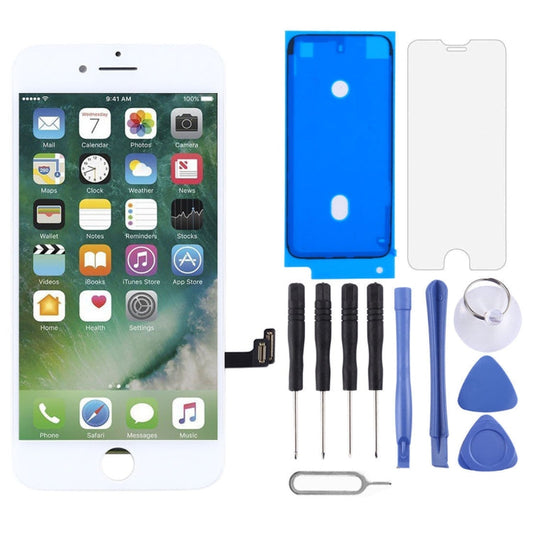 Schermo LCD e digitalizzatore completo per iPhone 7, i7 White, i7 Black