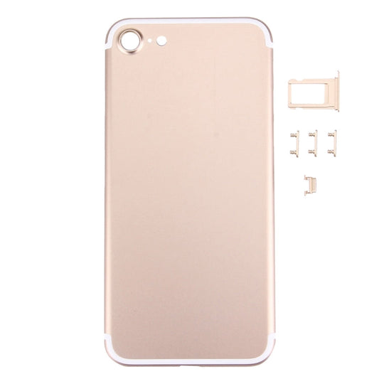 cover-completa-5-in-1-per-iphone-7-posteriore-vassoio-scheda-tasti - immagine 1