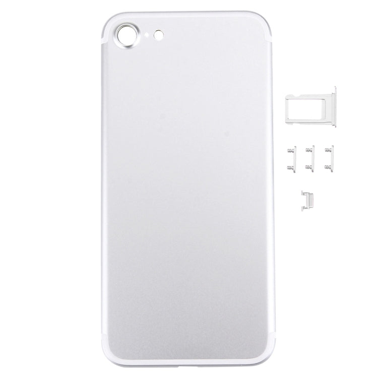 cover-completa-5-in-1-per-iphone-7-posteriore-vassoio-scheda-tasti - immagine 11