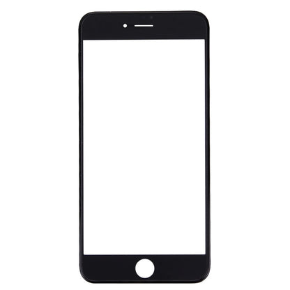 Lente in vetro esterna per schermo anteriore con cornice per schermo LCD anteriore per iPhone 7, For iPhone 7 (Frame)