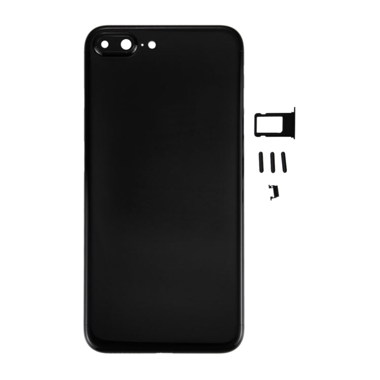 cover-6-in-1-per-iphone-7-plus-jet-black-alloggiamento-completo-con - immagine 2